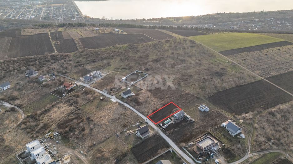 Teren 9,45 ari Ghidighici | 23 m fațadă | pentru construcții | 6 km de Chișinău - Poză 7