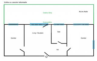 Apartament 3 camere cu Gradina si 2 locuri de parcare Poligon Floresti - Poză 10