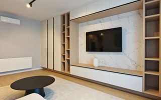 Apartament prima inchiriere cu 3 camere, nou, mobilat lux. - Poză 2