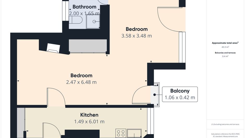 Studio ideal pentru investitie in zona Gara de Nord/Carrefour Orhideea - Poză 13