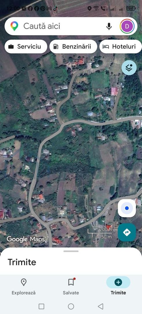 Teren intravilan 5.700 mp cu casa batraneasca, anexe si beci - Bogdanesti, com. Horlesti, Iasi - Poză 2