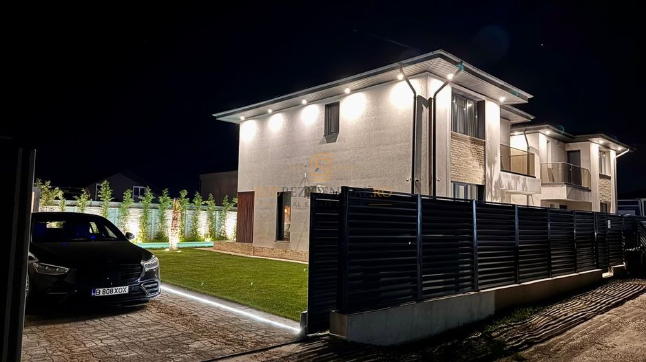 Vila Smart Home de Lux cu piscina incalzita, Comuna Berceni, Ilfov - Poză 30