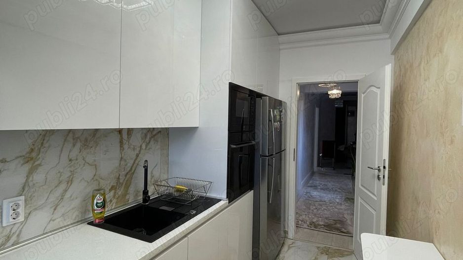 Casă 3 camere 2 băi și curte 75 mp finisată și mobilată lux - Poză 3
