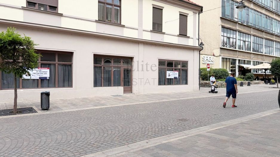 Spatiu Comercial Pietonala Vasile Alecsandri | 200 mp | Vitrina ampla - Poză 4