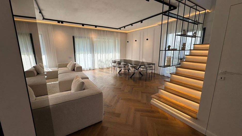 Vilă premium cu piscină și design contemporan în Andrei Mureșanu - Poză 4