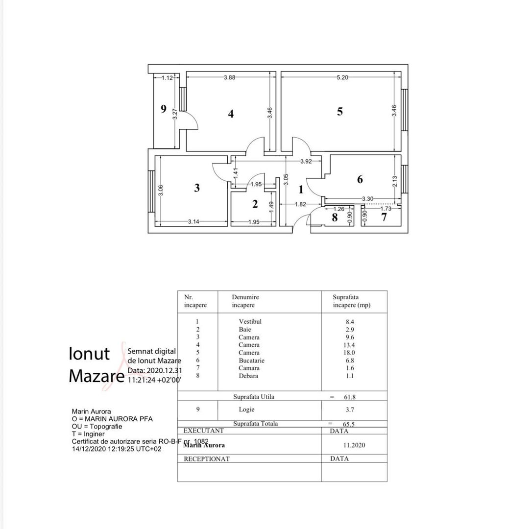 Apartament 3 camere - metrou Raul Doamnei - Poză 17
