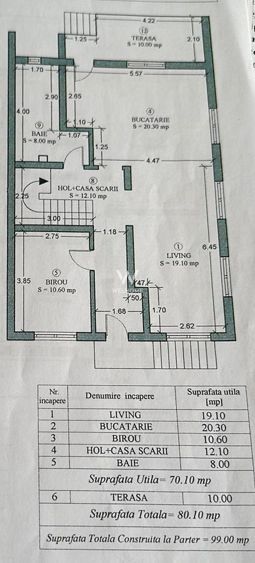 Casa cu Pivniță și mansardă 210 mp utili-Selimbar, Sibiu - Schiță 8