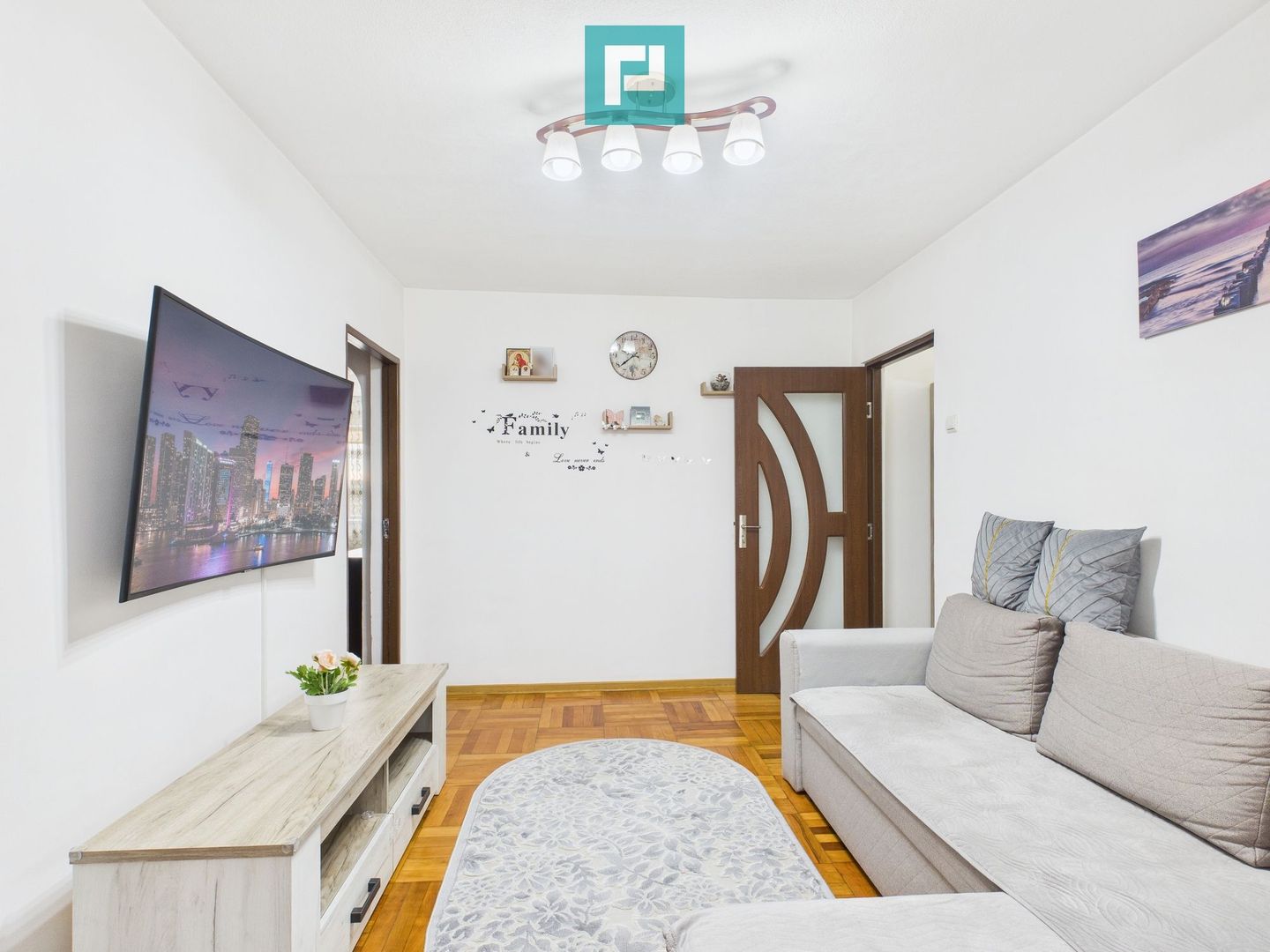 Apartament cu 3 camere complet mobilat și utilat - Poză 3