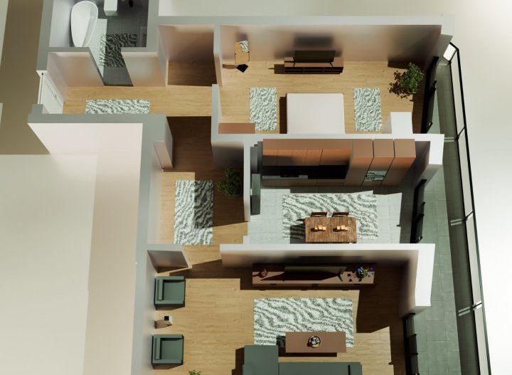 Exclusiv - Tomis Nord /Perpetum Residence III -  Apartamente cu 2 și 3 camere, confortul la care ai visat! - Poză 13