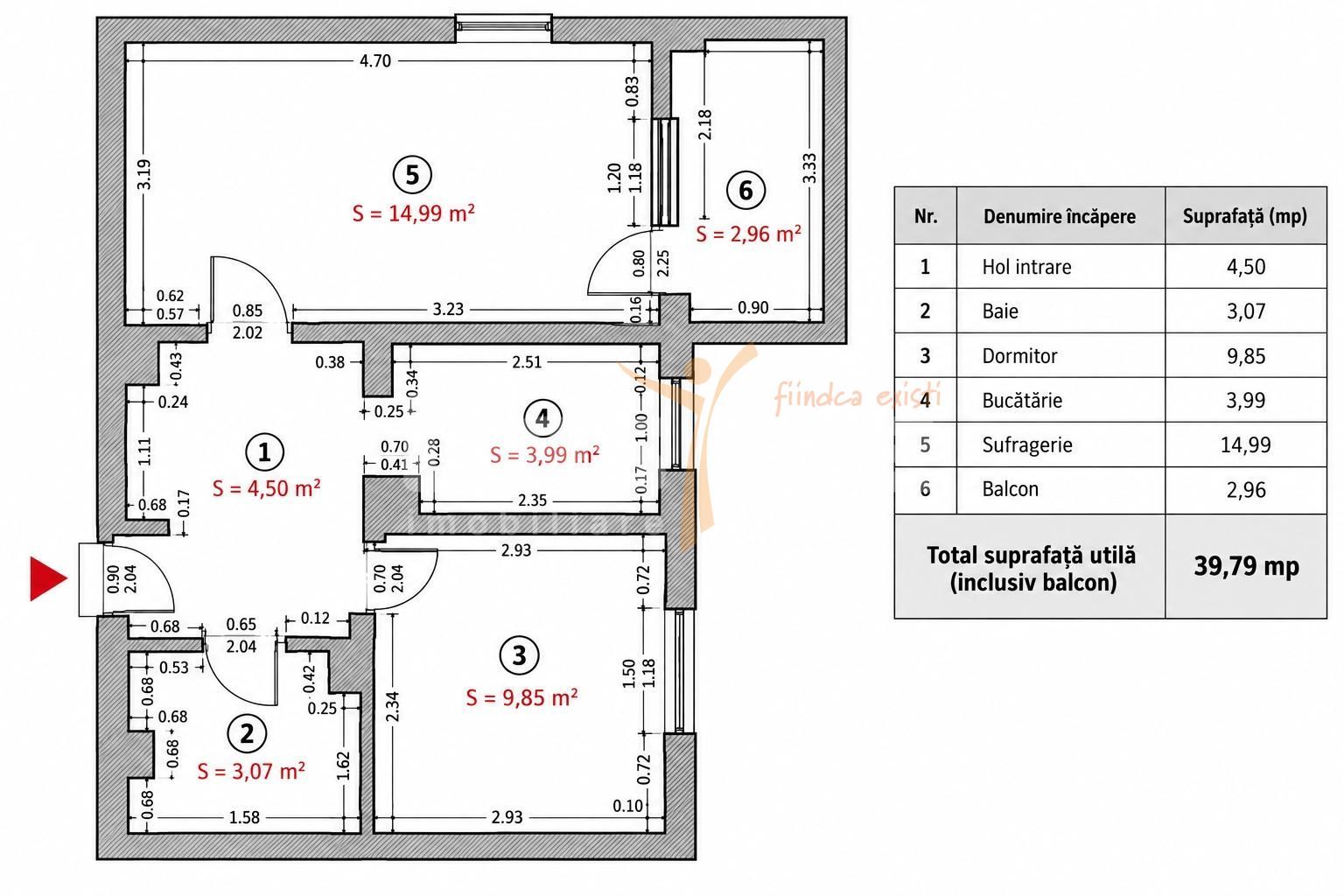 APARTAMENT 2 CAMERE DECOMANDAT RENOVAT - Poză 2