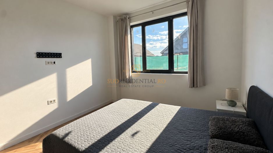 Casă individuală de închiriat, 3 camere, teren 350 mp | Comuna Berceni - Poză 12