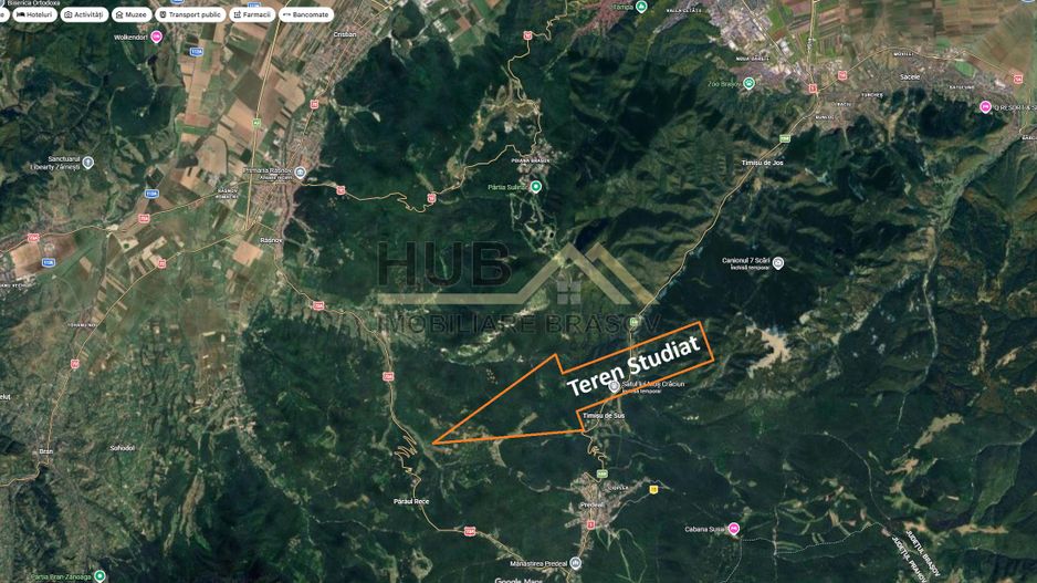 Teren 5.300 mp_Rasnov - zona Paraul Rece | Extravilan | Curent - Poză 7