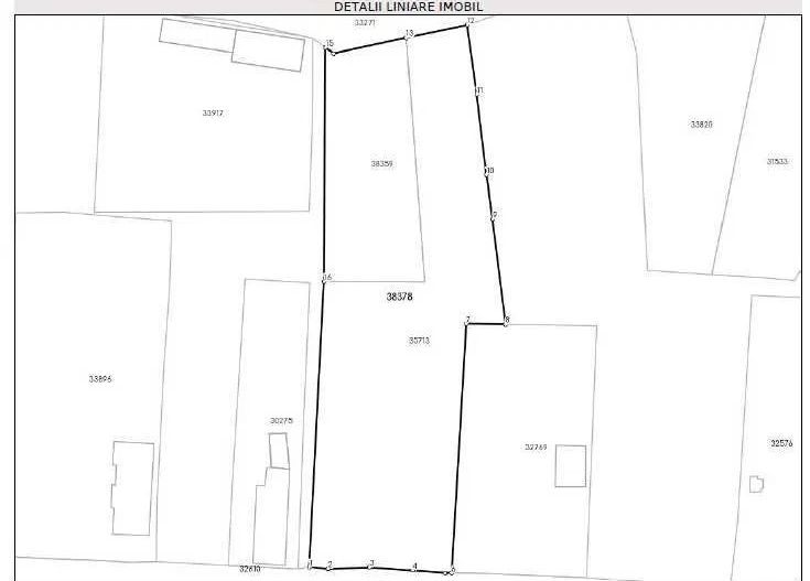 Teren intravilan Gogoșari, 2.580 mp - Schiță 2