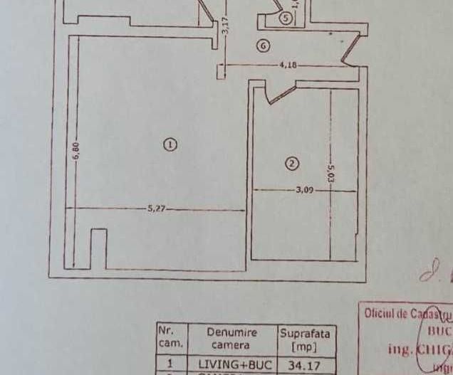 Apartament 3 camere de vânzare Gorjului - Poză 8