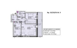 Ap 2 camere Decomandat Pallady Comision 0 Direct Dezvoltator - Poză 2