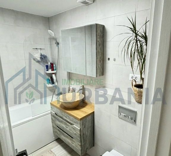 Apartament 2 camere decomandat, 59 mp, renovat 2021, mobilat, parcare și boxă, Dancu - Poză 4