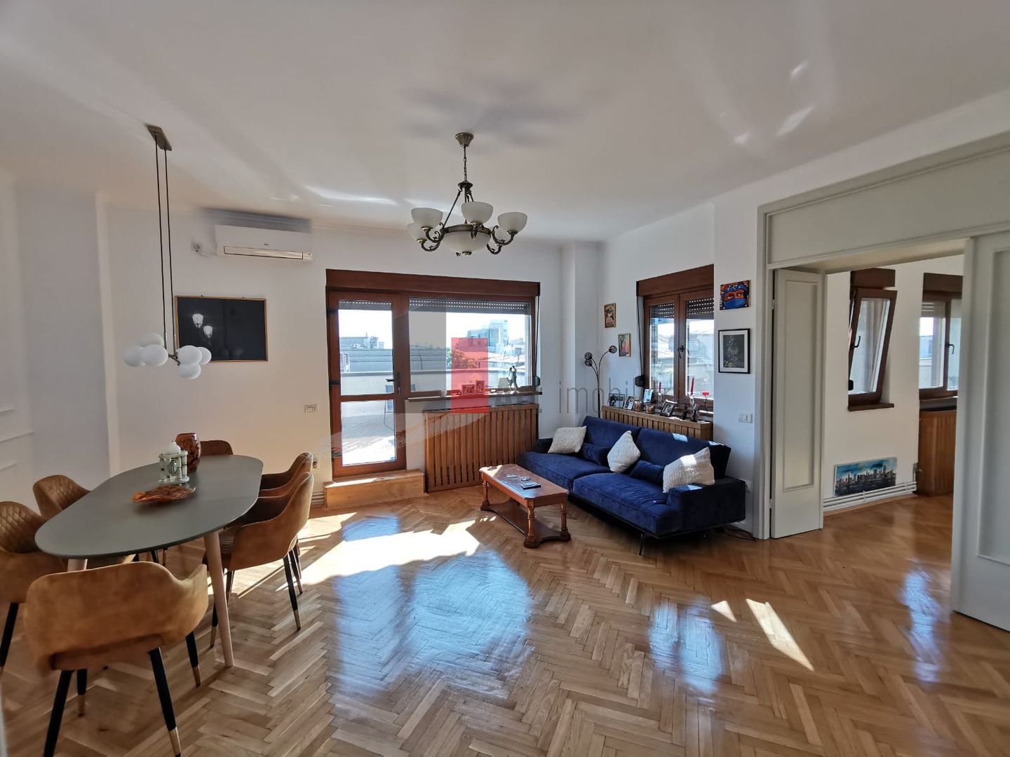 Apartament "COBERTURA", PENTHOUSE "PIATA SPANIEI", TERASA 63 mp, CONSOLIDAT 1978 - Poză 1