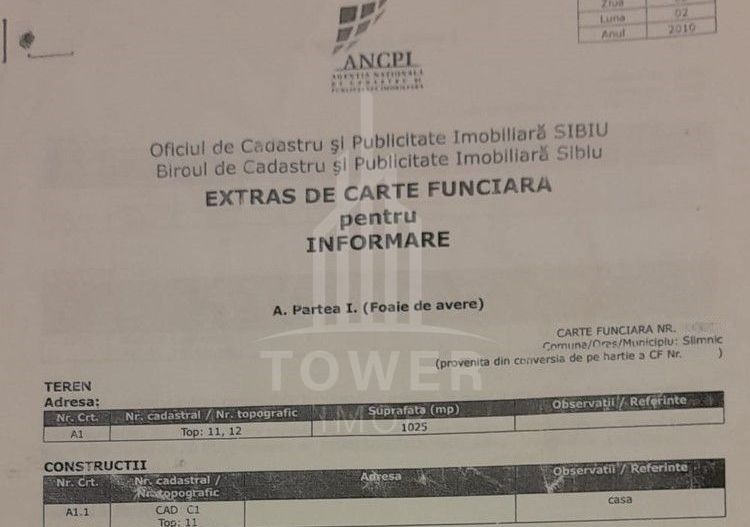 Casa individuala in Slimnic, Sibiu - teren 1000 mp - Poză 11