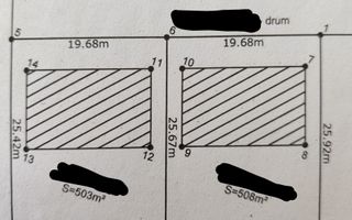 TEREN  PENTRU CONSTRUCTII  MOSNITA NOUA  503 MP - Poză 3