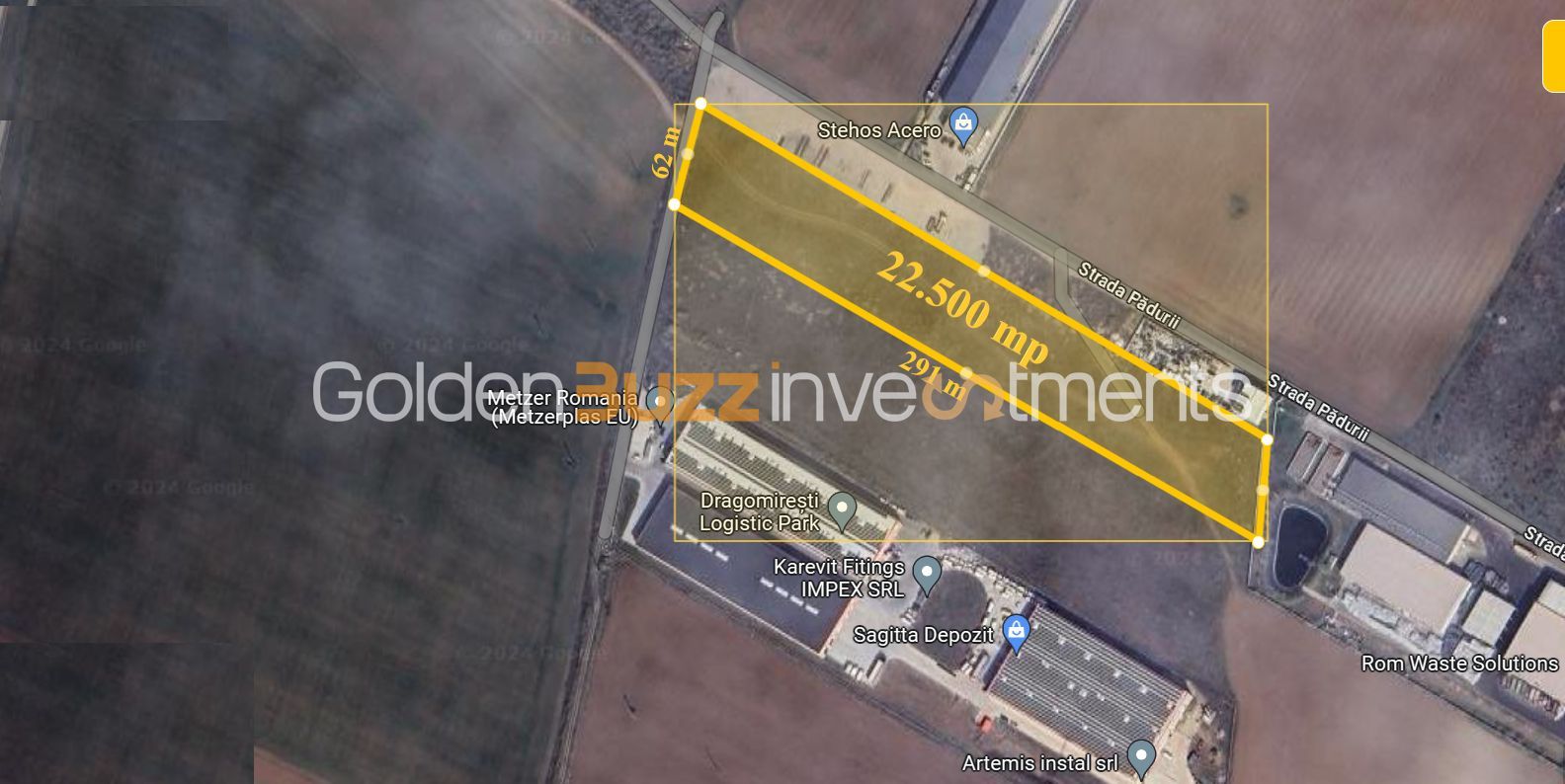 Teren Industrial | Centura București | Rudeni | Chitila | - Poză 1