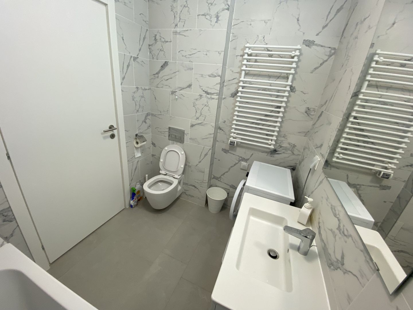 Apartament 2 camere NOU, prima închiriere, Băneasa, parcare - Poză 11