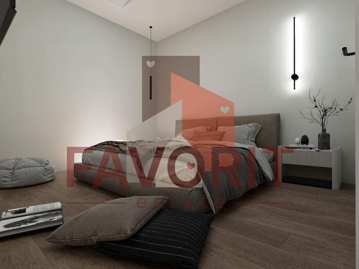 Etaj 2. Apartament pe 2 nivele. 2 bai. 2 locuri de parcare - Poză 13