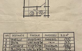 Garsonieră | Metrou Dristor | Fără Risc Seismic | Etaj Intermediar - Schiță 8