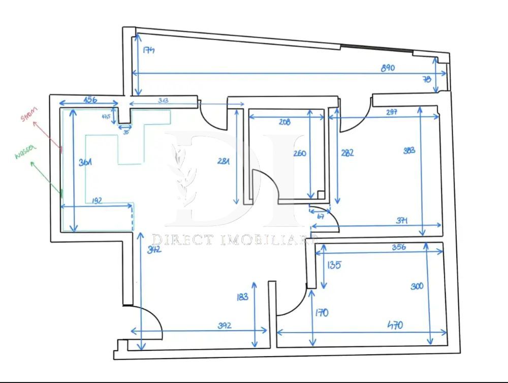 Apartament 3 camere | Curte 120mp | Zona Parcul Poligon - Poză 19