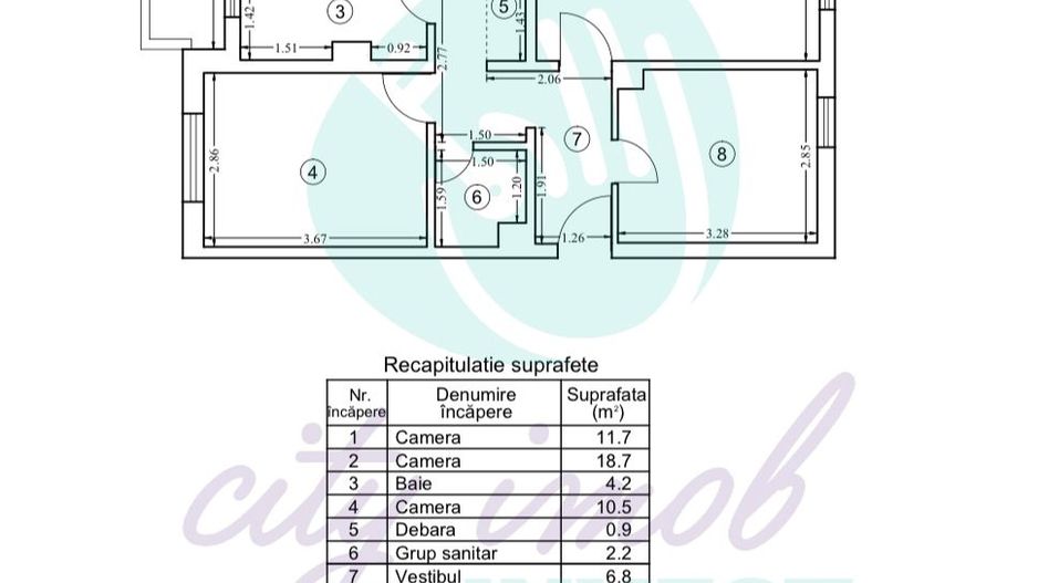 3 camere Colentina - cu CENTRALA PROPRIE - Poză 13