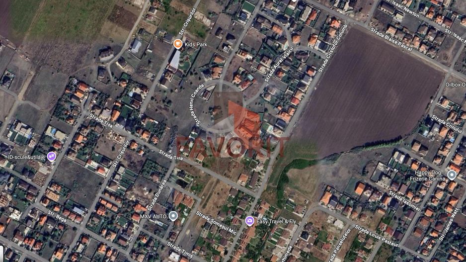 Teren 1000mp. Acces asfaltat. Toate utilitatile publice - Poză 4