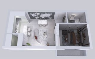 Apartament de vanzare 2 camere | Bragadiru Cartierul Latin Ghencea - Poză 3