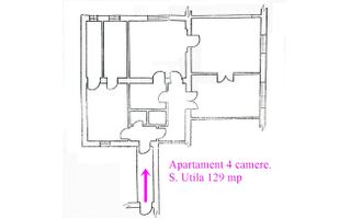 129 mp utili! Apartament cu 4 Camere în Palatul Bohuș, Arad - Poză 9