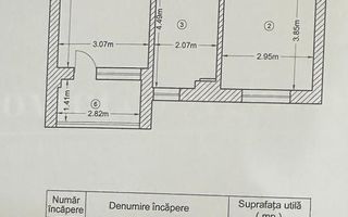 Apartament 2 camere – Costin Georgian, bloc nou 2024 - Schiță 12
