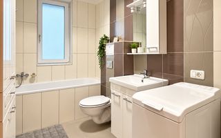 Apartament cu 2 camere Decomandat | Gradina proprie de 25 mp | Giroc langa ESO. - Poză 9