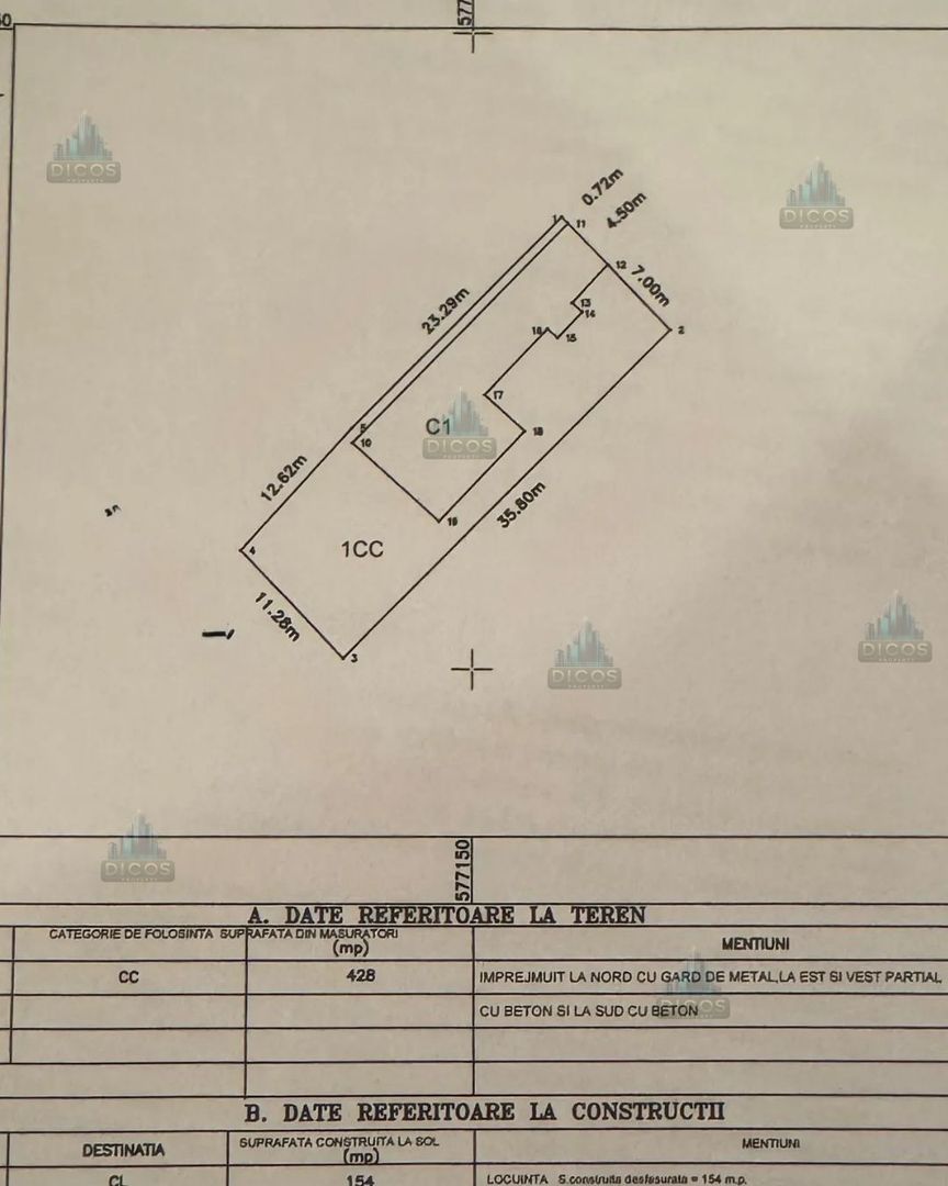 Casă de vânzare pe Strada Cetății, teren 428 mp - Poză 4