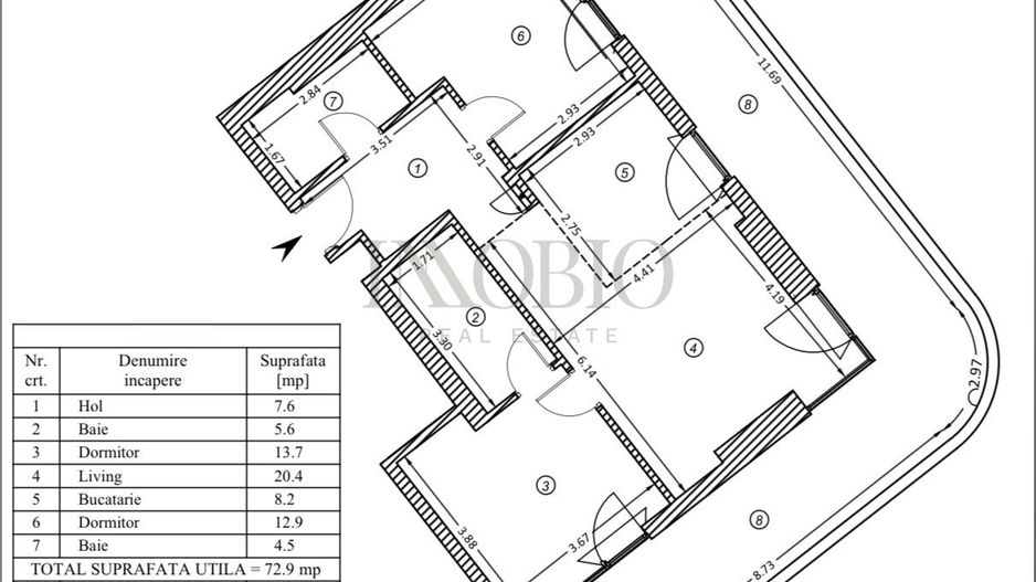 Apartament 3 Camere | Yacht Kid - Poză 11