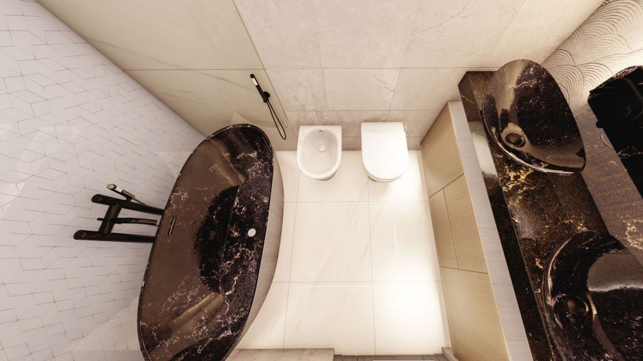 Ag. Eu. vinde ap. 2 cam. 85 mp. Finalizare Dec. 2023 Comision 0% Mamaia Nord - Poză 12