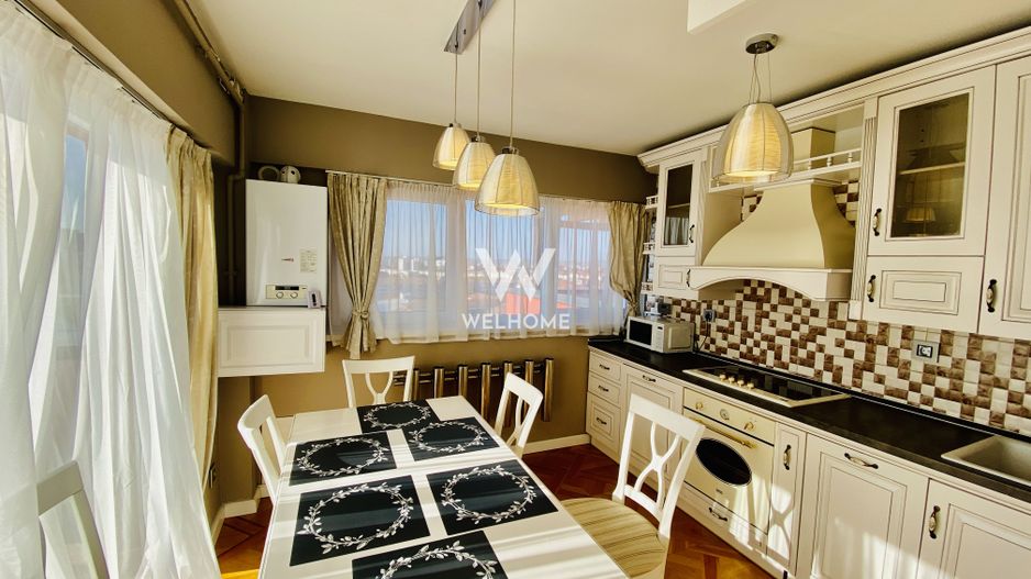 Penthouse confort lux,mobilat, utilat, garaj subteran, aer conditionat - Poză 7