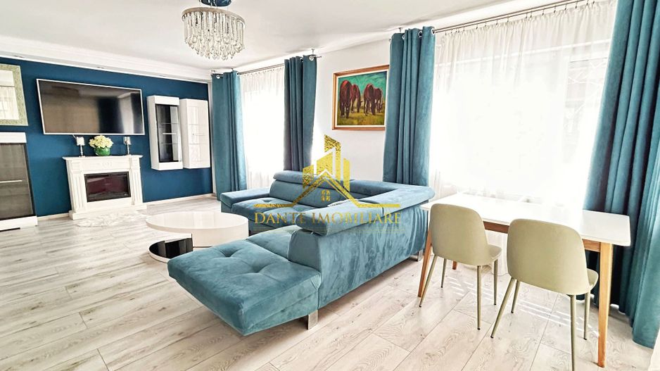 3 camere, mobilat modern, bloc nou, balcon, parcare, Buna Ziua - Poză 1
