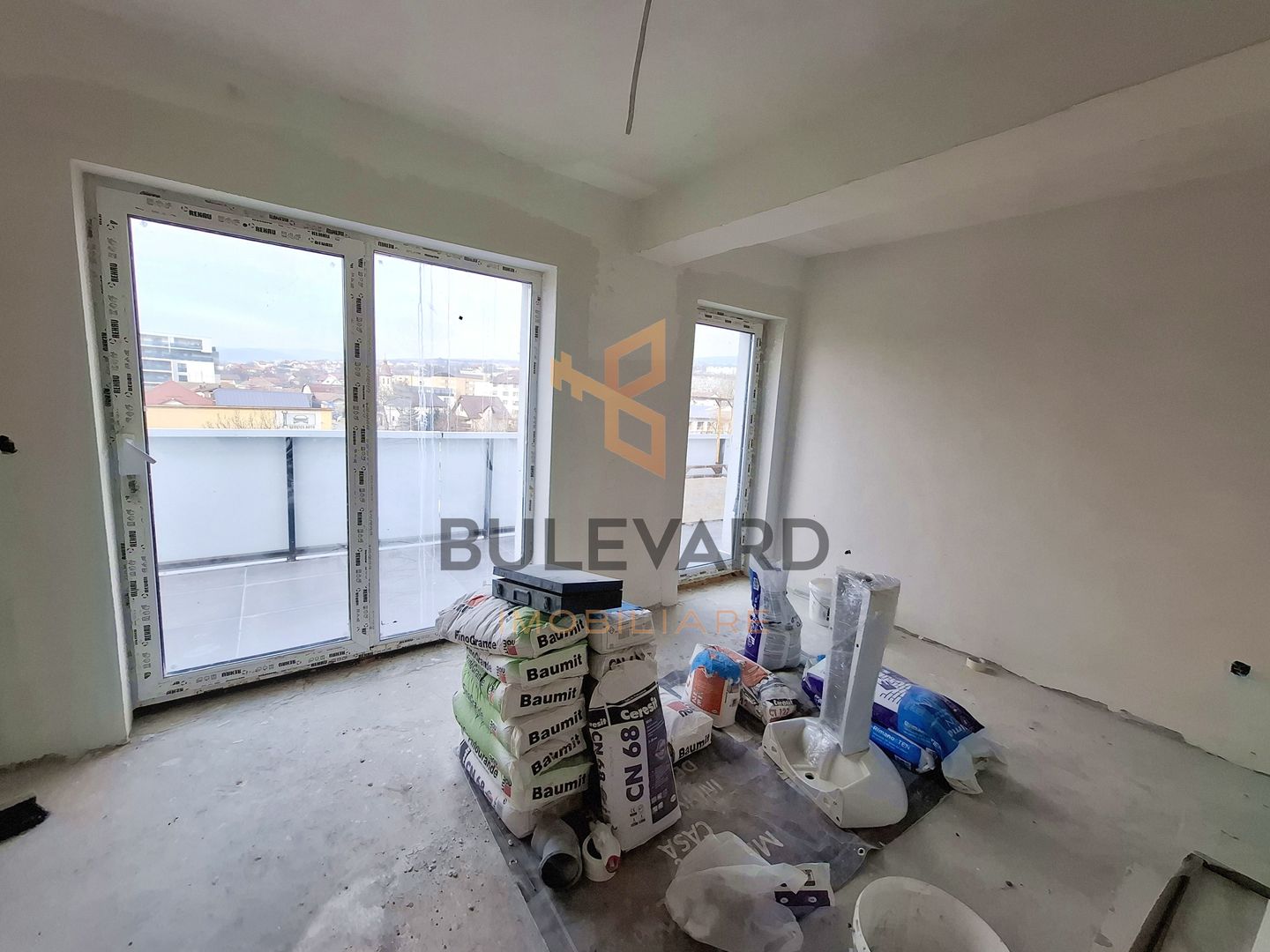 Apartament 2 camere + terasa 25 mp, parcare, bloc nou cu CF - Poză 5