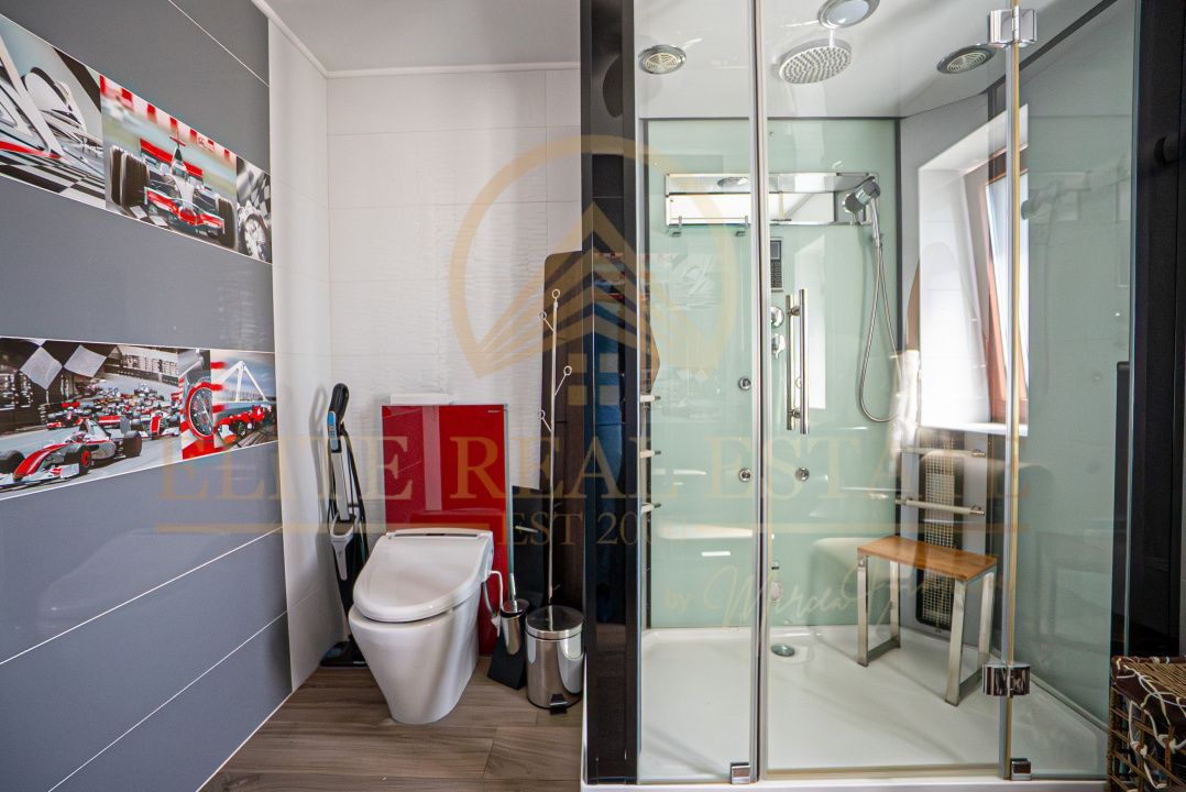 Mamaia Sat - Vila moderna, dotari premium, curte mare, vedere la lac! - Poză 46