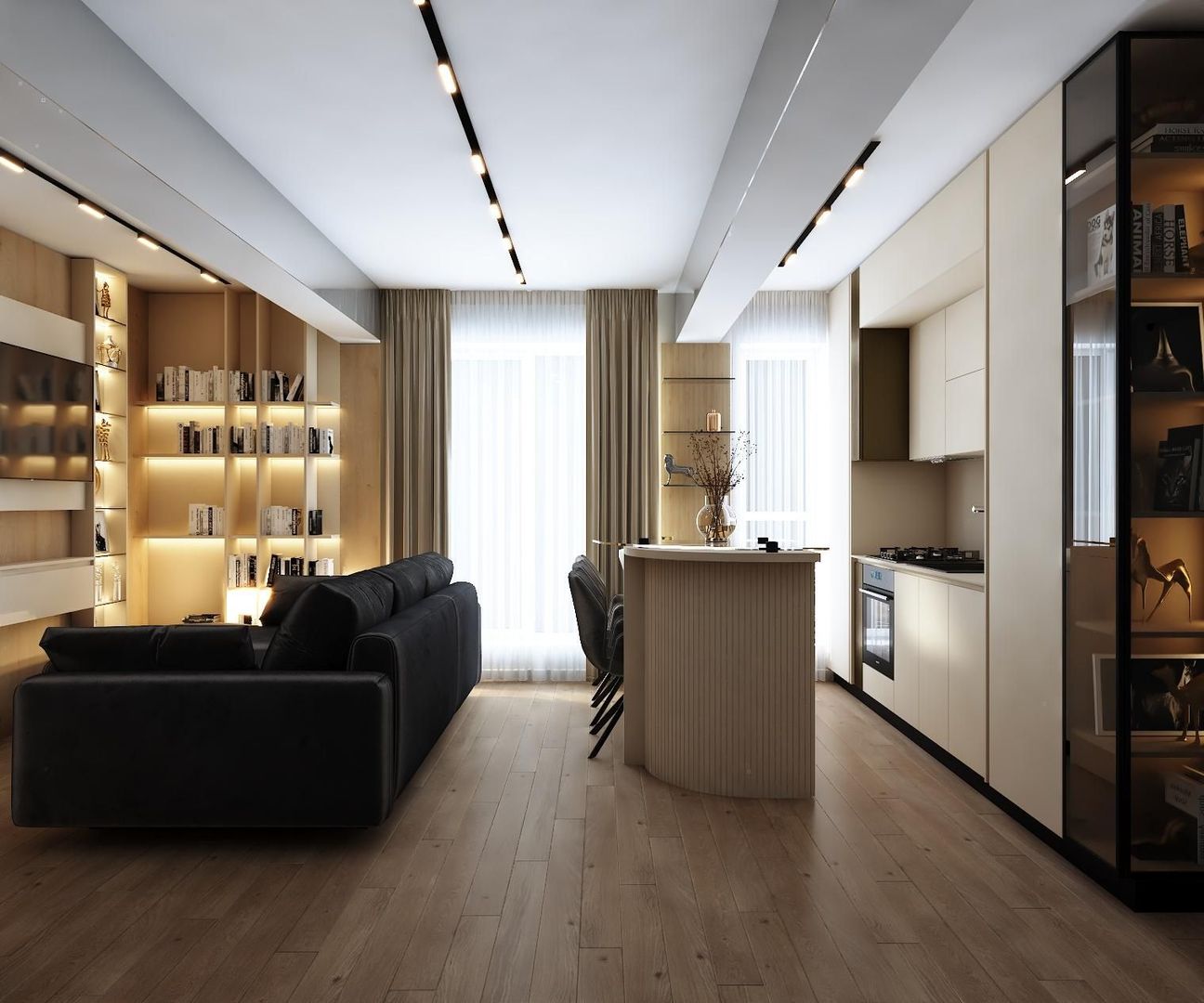 Apartament 2 camere cu 2 terase  - 142.2 mpu - CITY NORD 1 Decembrie - Poză 2