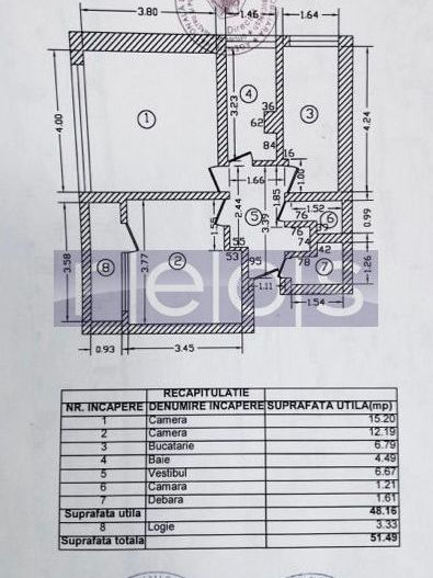 VANZARE 2 CAMERE | ZONA DIMITRIE CANTEMIR-TINERETULUI - Poză 14