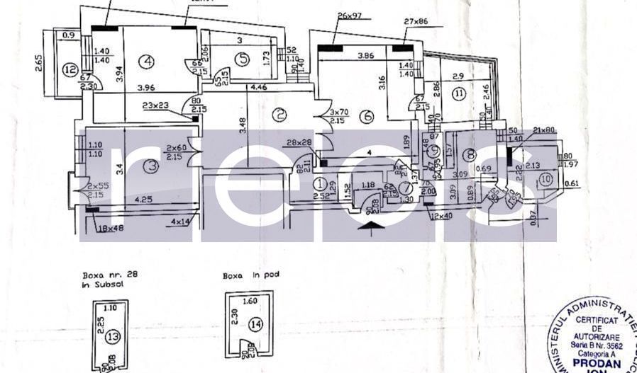 VANZARE VICTORIEI 3 CAMERE | 90 MP| OCAZIE - Schiță 15