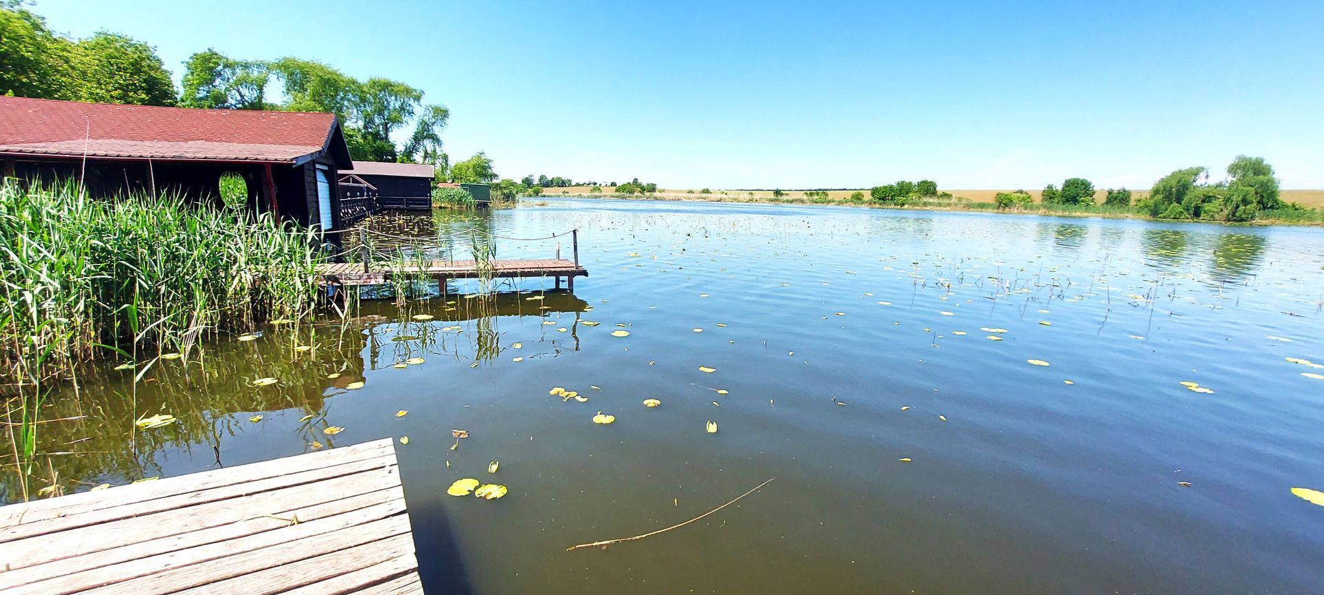 Teren Snagov - Ciofliceni cu deschidere la lac | Ponton si garaj barca - Poză 1