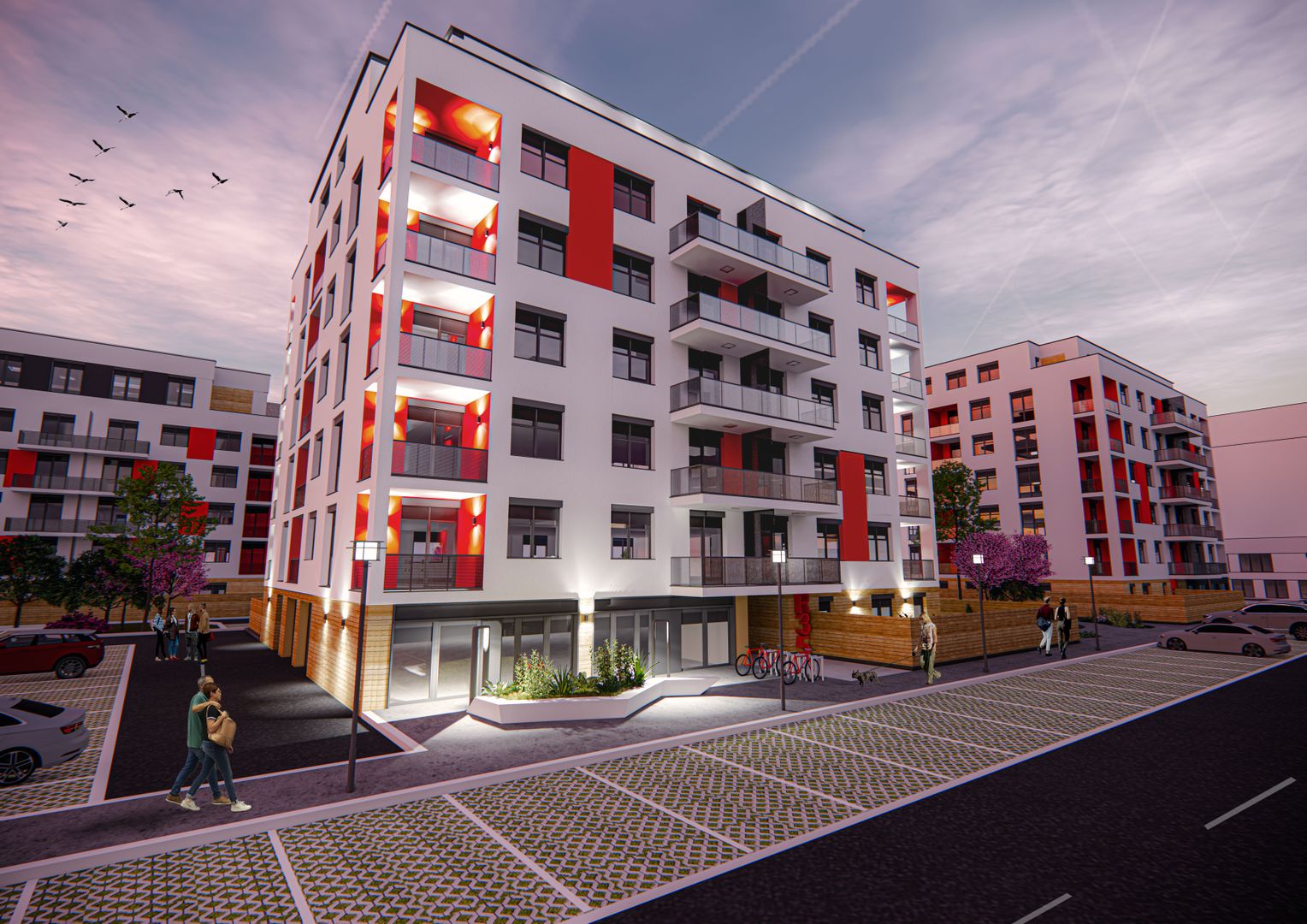 Penthouse 4 camere in bloc nou ARED - Poză 12