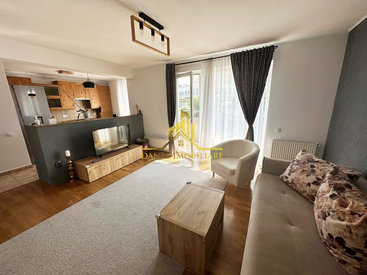 2 camere, mobilat modern, bloc nou, terasa, parcare, Buna Ziua, LIDL - Poză 3