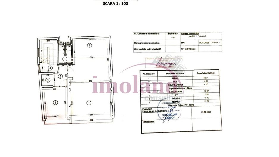 Spatiu birouri - office - Dorobanti - Schiță 21