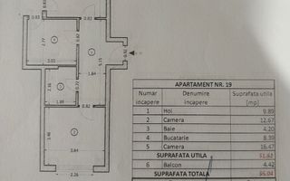 Apartament 2 camere, mobilat si utilat, Rahova-Pucheni, comision 0% - Poză 16