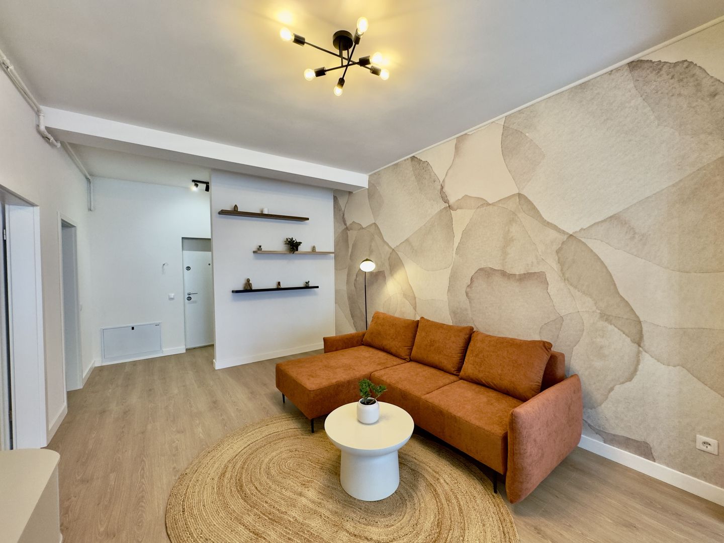 Apartament cu 2 camere, mobilat complet, terasă 10.42 - întabulat - Poză 6